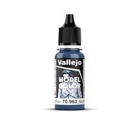 Vallejo 70.963 - Colore Acrilico Opaco , Blu (Medium Blue), 17 ml, 1 Pezzo