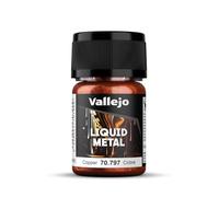 Createx Vallejo Vernice modellismo Model Color – Resina sintetica e pigmento metallico, 35 ml Rame