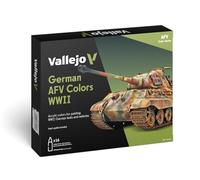 Vallejo Model Color Set 70255 German AFV Colors WWII (16x18ml)