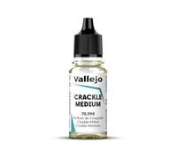 Vernice per aerografo pigmentata a colori modello Vallejo Crackle medio a base d