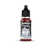 Createx Vallejo Vernice acrilica Model Color - Tubetto 17 ml - Rosso