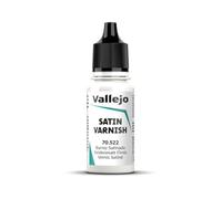 Vallejo Model Color - Vernice Acrilica, Tubetto da 17 ml, Satinato (Satin Varnish)