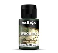Vallejo Model Color - Vernice per Lavaggio, 35 ml, Verde Scuro