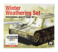 Vallejo Model Color Winter Weathering Quality Paint e set di istruzioni