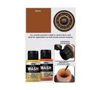 VALLEJO MODEL WASH BROWN 76513 COLORI VALLEJO