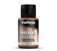 VALLEJO MODEL WASH BROWN 76513 COLORI VALLEJO