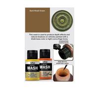 VALLEJO MODEL WASH DARK KHAKI GREEN 76520 COLORI VALLEJO