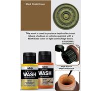 VALLEJO MODEL WASH DARK KHAKI GREEN 76520 COLORI VALLEJO