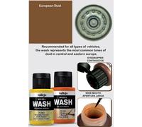 VALLEJO MODEL WASH EUROPEAN DUST 76523 COLORI VALLEJO
