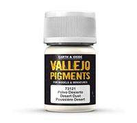 Vallejo Modeling Effects Pigmenti - Pigmento per l'utilizzo con modelli in plastica, 30 ml, Beige (Desert Dust)