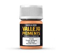 Vallejo Modeling Effects Pigmenti - Pigmento per l'utilizzo con modelli in plastica, Marrone (Old Rust), 35 ml (Pack of 1)