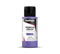 Vallejo 62045 - Colore Acrilico Per Aerografia, Viola (Metallic Violet), 60 ml, 1 Pezzo