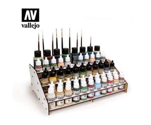 Vallejo - Postazione di Lavoro Orizzontale per Colori e Pennelli - Modulo Fronta