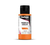 Vallejo Premium Airbrush Color - Flacone di vernice, Giallo (Candy Dark Yellow), 60 ml