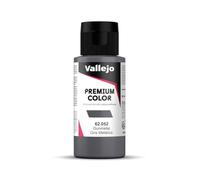 Vallejo Premium Airbrush Color - Flacone di vernice, Grigio (Gunmetal), 60 ml