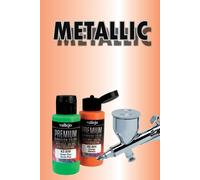 Vallejo Premium Airbrush Metallolic Arancione 62043 Colori VALLEJO