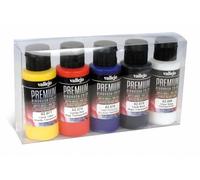 Vallejo PREMIUM AIRBRUSH Acrylic Acrilico Aerografo CANDY SET 62104 60ml. 5 pcs.