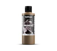 Vallejo Primer Acrilico Secado Rapido 200ml per Aerografo, Ideale per Modelismo e Figure, Colore Giallo Scuro