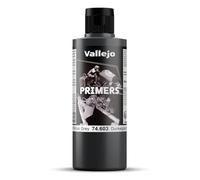 Vallejo- Surface Primer poliuretanico, 200 ml, Colore Grigio, (Confezione da 1), VJ74603