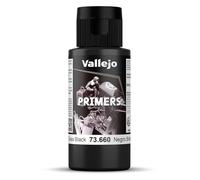 Acrylicos Vallejo VJ73660 60 ml Gloss Black Primer Colore Metallo