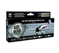 71.149 Set Vallejo Model Air: RAF Colors Day Fighters Pre: War to 1941