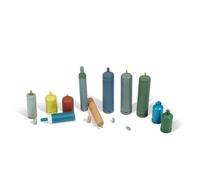 Vallejo SC209 1/35 - Set di 12 bombole a gas, modello moderno