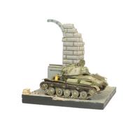 Vallejo Scenics Basi Miniature 1/35 Edificio in rovina tedesco Figura non vernic