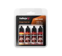 Vallejo Set di colori per giochi AV - Colori arancioni (x4)