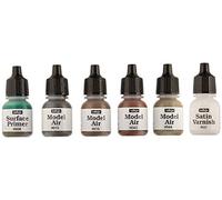 Vallejo Set di colori per modellini e armature, colore verde oliva militare AFV