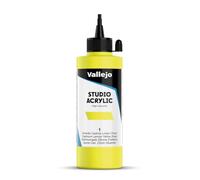 Vallejo : Studio Acrylic Paint : 200ml : Cadmium Lemon Yellow (Hue)