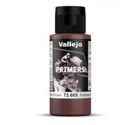 Vallejo Surface Primer - Primer poliuretanico da 60 ml, Marrone (German Red Brown)