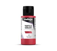 Vallejo Textile Color 40023 Vermillion (60ml)