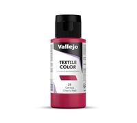 Vallejo Textile Color 40025 Cherry Red (60ml)