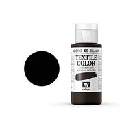 Vallejo Textile Color 40069 Black (Opaque) (60ml)