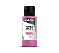 Vallejo : Textile Paint : 60ml : Bengali Rose