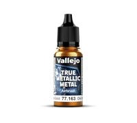 Vallejo True Metallic Metal 77163 (Airbrush) Imperial Gold (18ml)