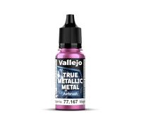 Vallejo True Metallic Metal 77167 (Airbrush) Crimson Magenta (18ml)