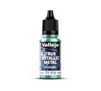 Vallejo True Metallic Metal 77173 (Airbrush) Beetle Green (18ml)