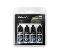 Vallejo True Metallic Metal 8 Differenti Set (GP 1ltr=250€)