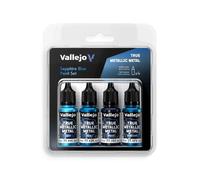 Vallejo True Metallic Metal 8 Differenti Set (GP 1ltr=250€)