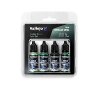 Vallejo True Metallic Metal 8 Differenti Set (GP 1ltr=250€)