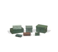 Vallejo VALSC223 1/35 Metallboxen, 7 Stück Plastic Model kit, Various
