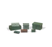 Vallejo VALSC223 1/35 Metallboxen, 7 Stück Plastic Model kit, Various