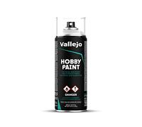 Vallejo- Hobby Paint Primer a Base d'Acqua, Colore Grigio, 400 ml (Confezione da 1), 028011
