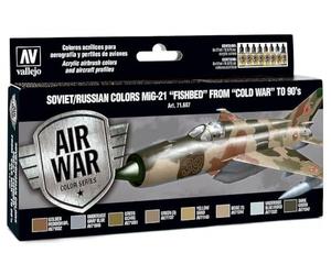 Vallejo vernici per uso con un aerografo, vari, 17 ml