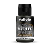 Vallejo Model Wash - Copri Graffi, 35 ml, Grigio Scuro (Dark Grey)