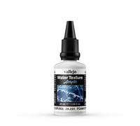 Vallejo Water Texture Schiuma Acrilica Effetti Acqua Extra Opaca e Neve 32mL