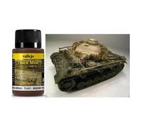 VALLEJO WEATHERING BROWN THICK MUD 40ML 73811 COLORI VALLEJO