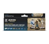Vallejo Wizkids Premium Game Color Set di vernici base per modello acrilico a ba
