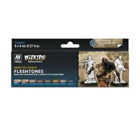 Vallejo Wizkids Premium Game Color Set di vernici base per modello acrilico a ba